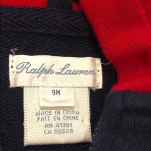 Ralph Lauren Matching Sets - Baby boys Ralph Lauren sweatsuit 9M Ralph Lauren Matching Sets - Baby boys Ralph Lauren sweatsuit 9M